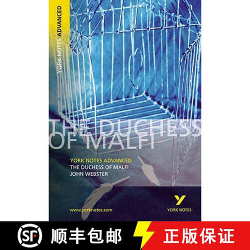 【3-4周达】Duchess of Malfi: York Notes Advanced everything you need to catch up, study and prepare f... [9780582784352]