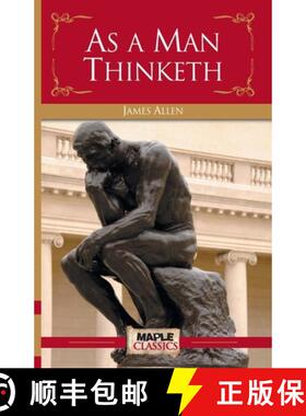 【3-4周达】As a Man Thinketh [9789380816470]