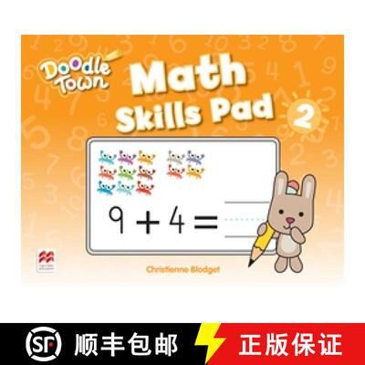 预订 Doodle Town Level 2 Math Skills Pad [9780230491731]