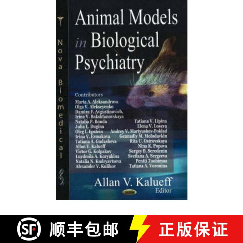 【3-4周达】Animal Models in Biological Psychiatry [9781594548147]