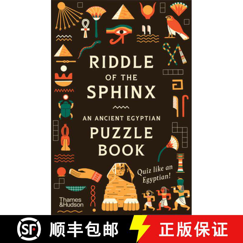 【3-4周达】Riddles of the Sphinx: An Ancient Egyptian Puzzle Book [9780500298138]