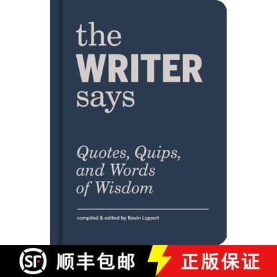 【3-4周达】The Writer Says: Quotes, Quips, and Words of Wisdom [9781616897215]