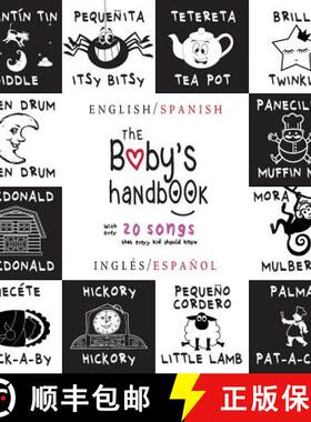 【3-4周达】Baby's Handbook: Bilingual (English / Spanish) (Ingles / Espanol) 21 Black and White Nurse... [9781772263411]