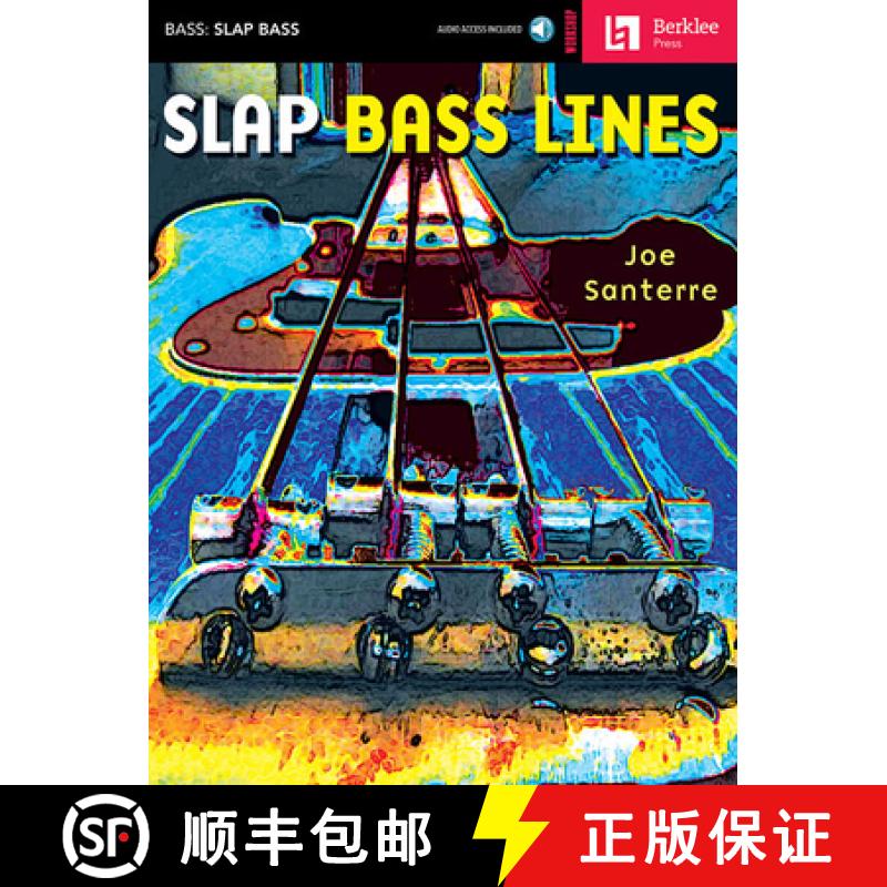 【3-4周达】Slap Bass Lines [With CD with Play-Along Tracks] [9780634021442]
