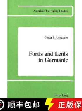 预订 Fortis and Lenis in Germanic [9780820400280]