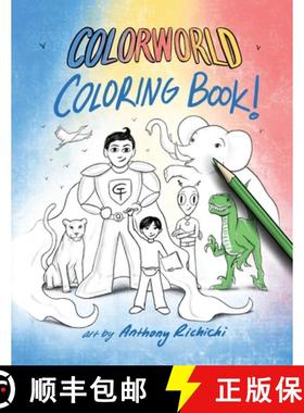 【3-4周达】Colorworld Coloring Book [9781955568180]