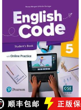 【3-4周达】English Code AmE 5 Student Book + Student Online Access code pack [9781292352282]