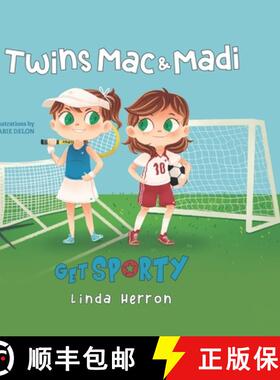 【3-4周达】Twins Mac & Madi Get Sporty [9781737221418]