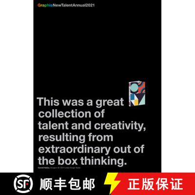 【3-4周达】精装 Graphis New Talent Annual 2021 [9781931241991]