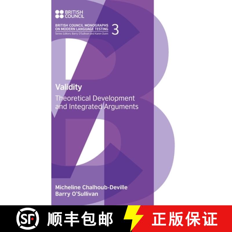 【3-4周达】Validity: Theoretical Development and Integrated Arguments [9781781799895]