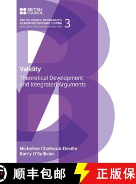 【3-4周达】Validity: Theoretical Development and Integrated Arguments [9781781799895]