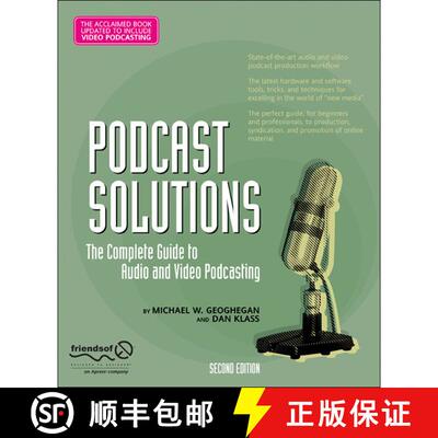 【3-4周达】Podcast Solutions: The Complete Guide to Audio and Video Podcasting (2nd ed.) [9781590599051]