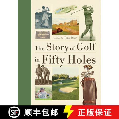 【3-4周达】The Story of Golf in Fifty Holes [9780228103486]