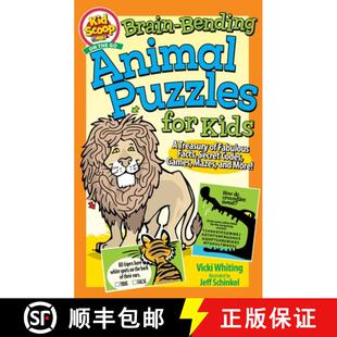 【3-4周达】Brain-Bending Animal Puzzles for Kids: A Treasury of Fabulous Facts, Secret Codes, Games, ... [9781641242424]
