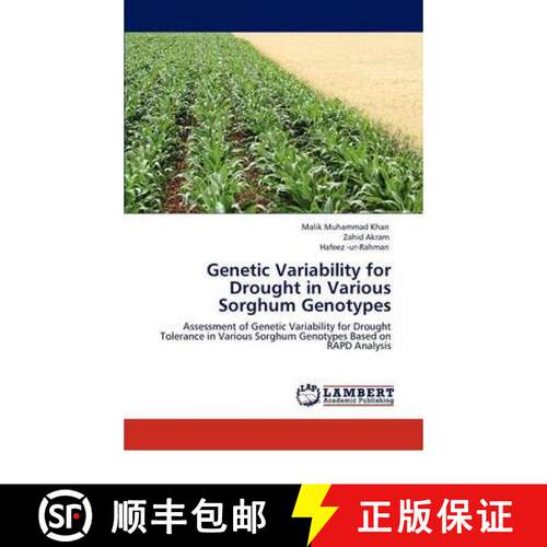 预订 Genetic Variability for Drought in Various Sorghum Genotypes [9783847343400]