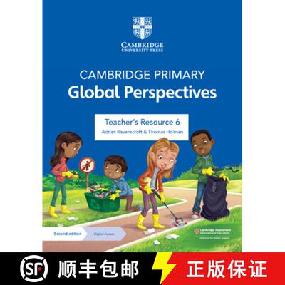 预订 Cambridge Primary Global Perspectives Teacher's Resource 6 with Digital Access [9781009325776]