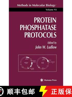 【3-4周达】Protein Phosphatase Protocols [9780896034686]