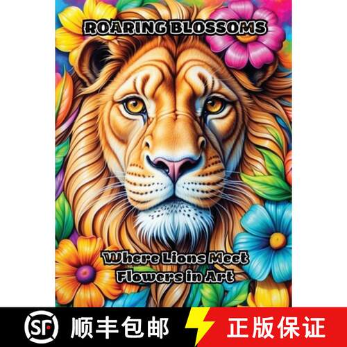 【3-4周达】Roaring Blossoms: Where Lions Meet Flowers in Art [9798869097477]