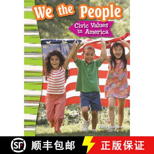 【3-4周达】We the People: Civic Values in America [9781433373664]