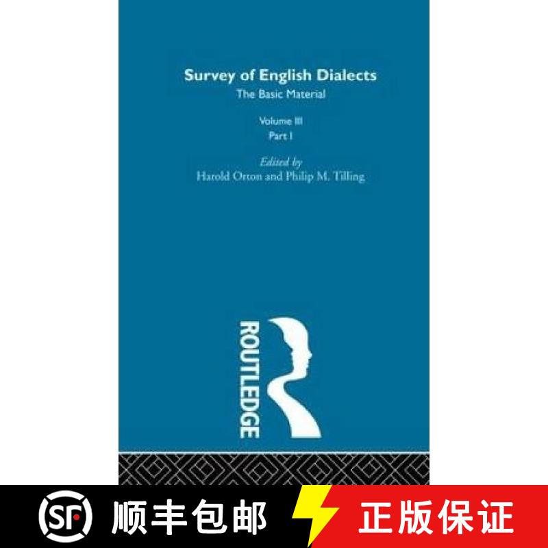 【3-4周达】Survey Eng Dialects Vol3 Prt1 [9780415185158]