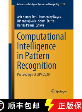 【3-4周达】Computational Intelligence in Pattern Recognition : Proceedings of CIPR 2020 [9789811524486]
