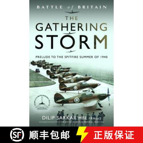【3-4周达】精装 Battle of Britain The Gathering Storm: Prelude to the Spitfire Summer of 1940 [9781399056366]