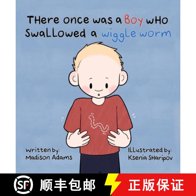 【2-3周达】There Once Was a Boy Who Swallowed a Wiggle Worm [9781737515302]