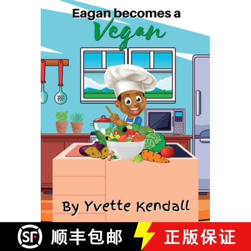 【3-4周达】精装 Eagan becomes a Vegan [9781737144045]