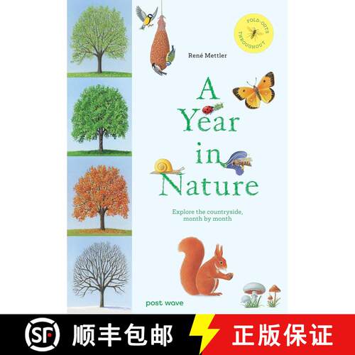 【3-4周达】精装 Year in Nature: Explore the Countryside, Month by Month [9781836270096]