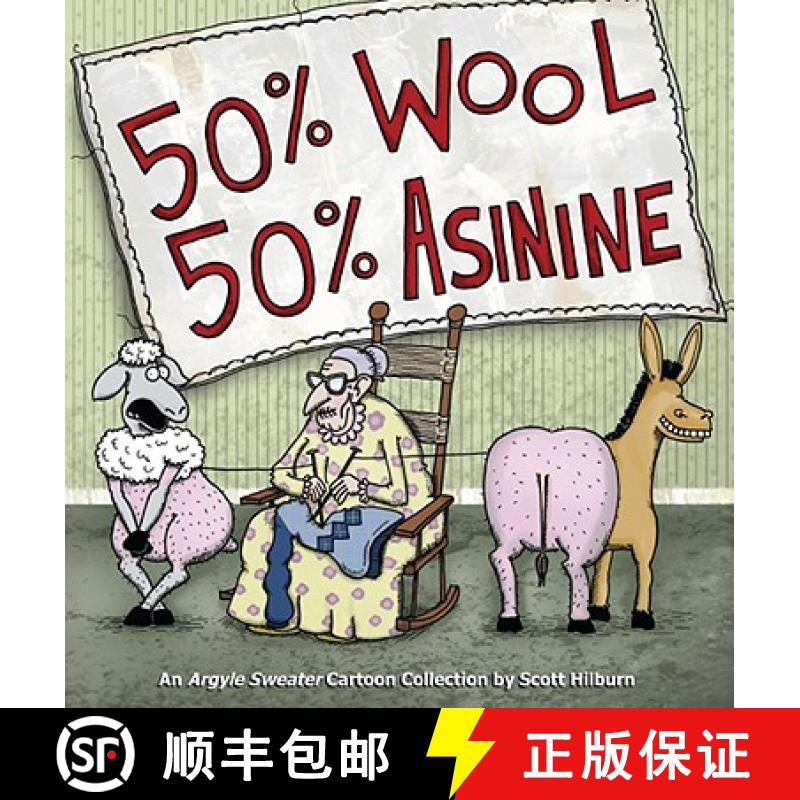 【3-4周达】50% Wool, 50% Asinine: An Argyle Sweater Collection [9780740791543]