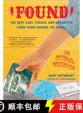 【3-4周达】Found: The Best Lost, Tossed, and Forgotten Items from Around the World [9780743251143]