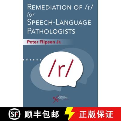 【3-4周达】Remediation of /r/ for Speech-Language Pathologists [9781635502879]