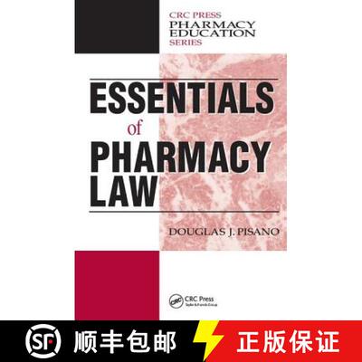 【3-4周达】精装 Essentials of Pharmacy Law [9781138457331]