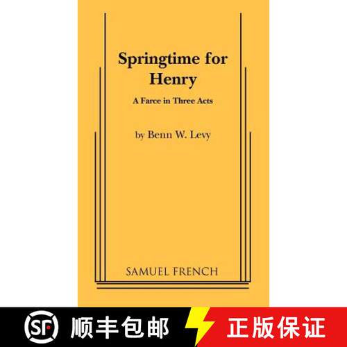 【3-4周达】Springtime for Henry [9780573615740]