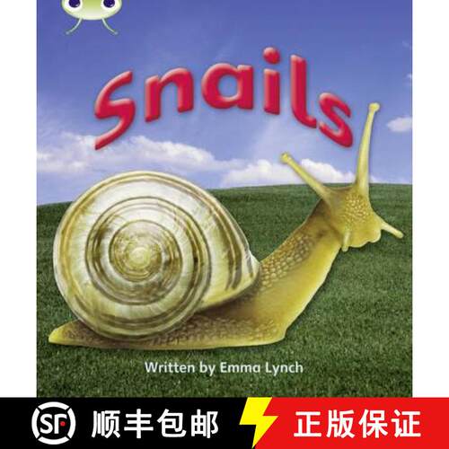 【3-4周达】Bug Club Phonics Non Fiction Year 1 Phase 4 Set 12 Snails: - Bug Club Phonics Bug Non-fict... [9781408260753]
