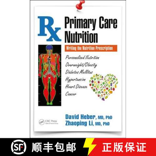 【3-4周达】Primary Care Nutrition: Writing the Nutrition Prescription [9781138062269]
