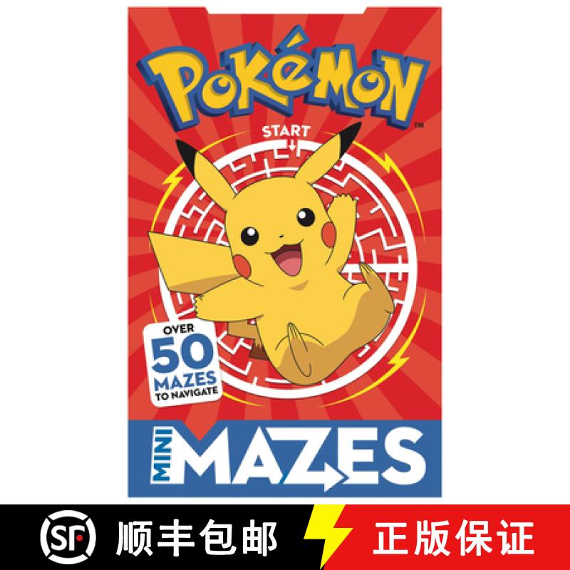 【3-4周达】Pokemon Mini Mazes [9781405296304]