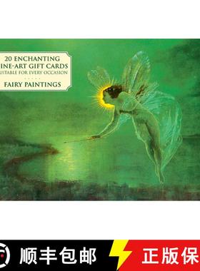 【3-4周达】Card Box of 20 Notecards and Envelopes: Fairy Paintings: A Delightful Pack of High-Quality... [9780754825814]