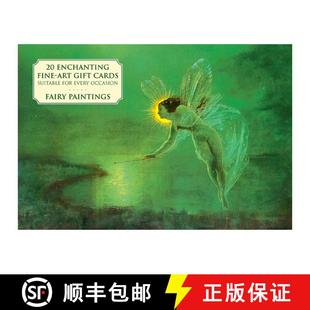 and Delightful Envelopes Fairy Box 9780754825814 High Quality... Card Notecards Paintings Pack 4周达