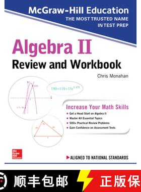 【3-4周达】McGraw-Hill Education Algebra II Review and Workbook [9781260128888]