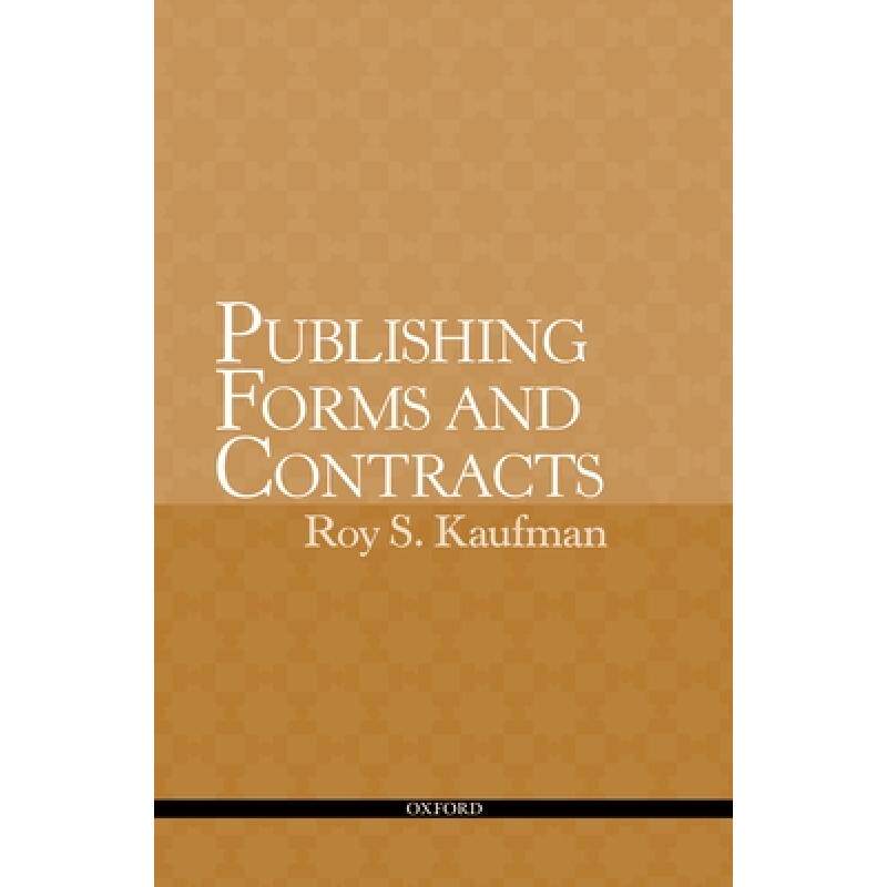 预订 publishing forms & contracts p [9780195367348]