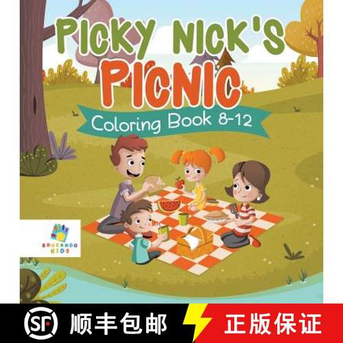 【3-4周达】Picky Nick's Picnic | Coloring Book 8-12 [9781645211839]