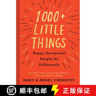 【3-4周达】精装 1000+ Little Things Happy Successful People Do Differently [9780525542742]