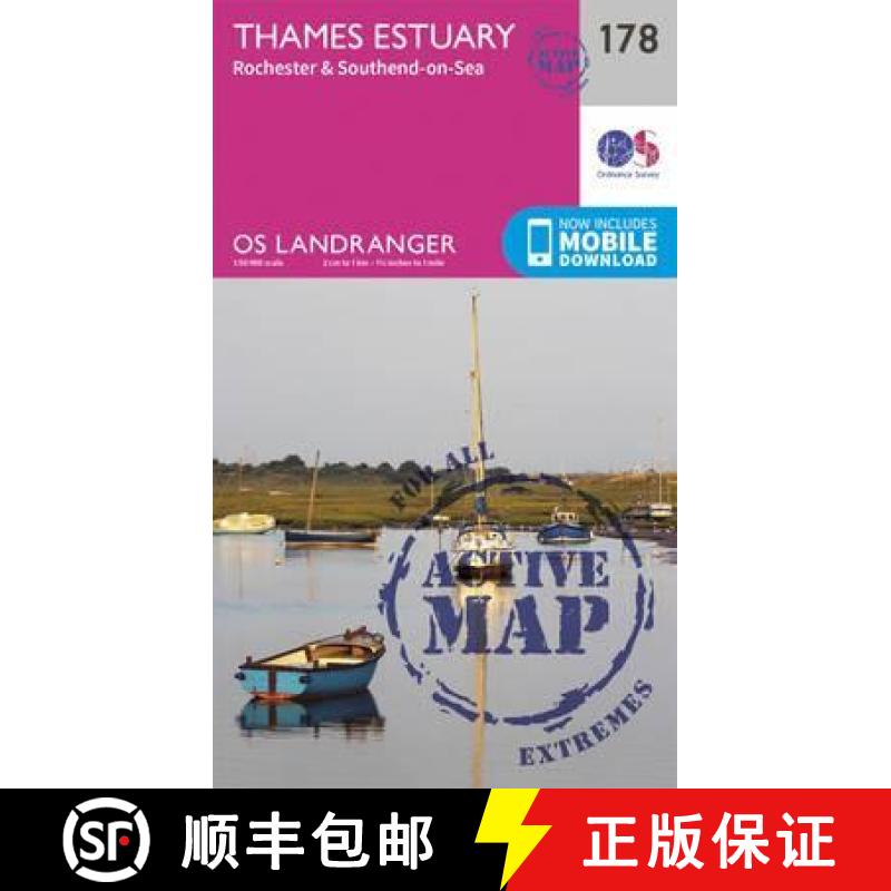 【2-3周达】Thames Estuary, Rochester & Southend-on-Sea [9780319475010]