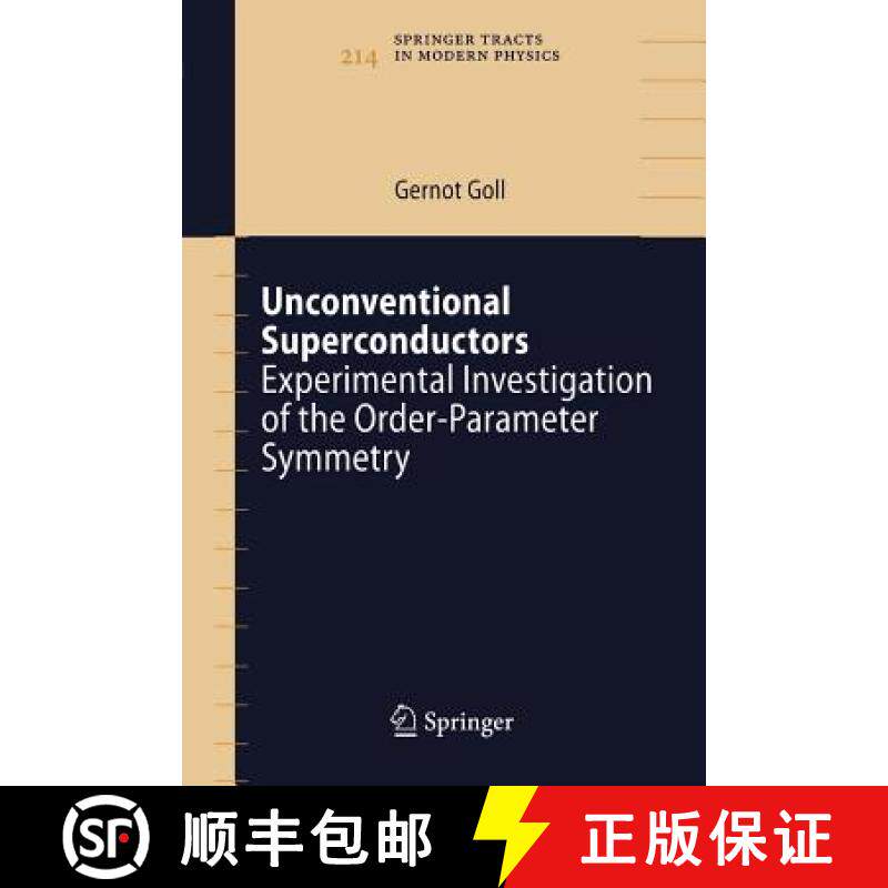 【3-4周达】Unconventional Superconductors : Experimental Investigation of the Order-Parameter Symmetry [9783642067006]