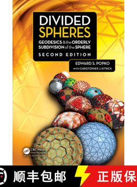 【3-4周达】Divided Spheres: Geodesics and the Orderly Subdivision of the Sphere [9780367680039]