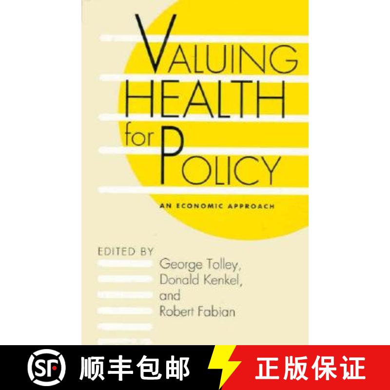 【3-4周达】Valuing Health for Policy: An Economic Approach [9780226807133]