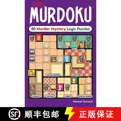 现货 凶案数独 Murdoku: 80 Murder Mystery Logic Puzzles [9781454961796]