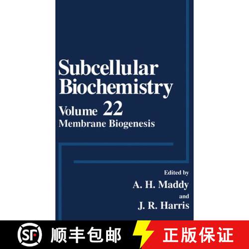 【3-4周达】精装 Subcellular Biochemistry: - Membrane Biogenesis [9780306445545]