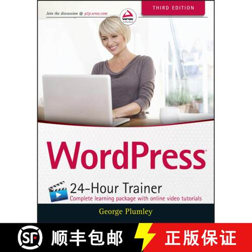 【3-4周达】Wordpress 24-Hour Trainer, Third Edition [Wiley计算机] [9781118995600]